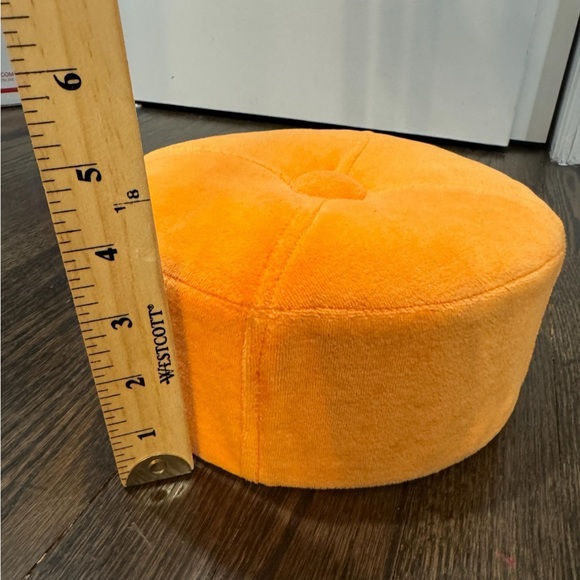 American Girl Doll • Orange Ottoman Julie's Egg Chair Set - Picture 6 of 6